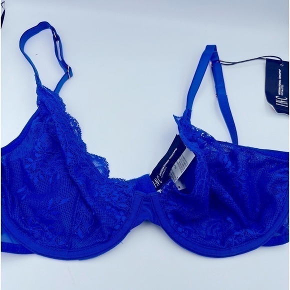 New INC International Concepts Women Apex Lace Bra Intimate Size L - Picture 4 of 4